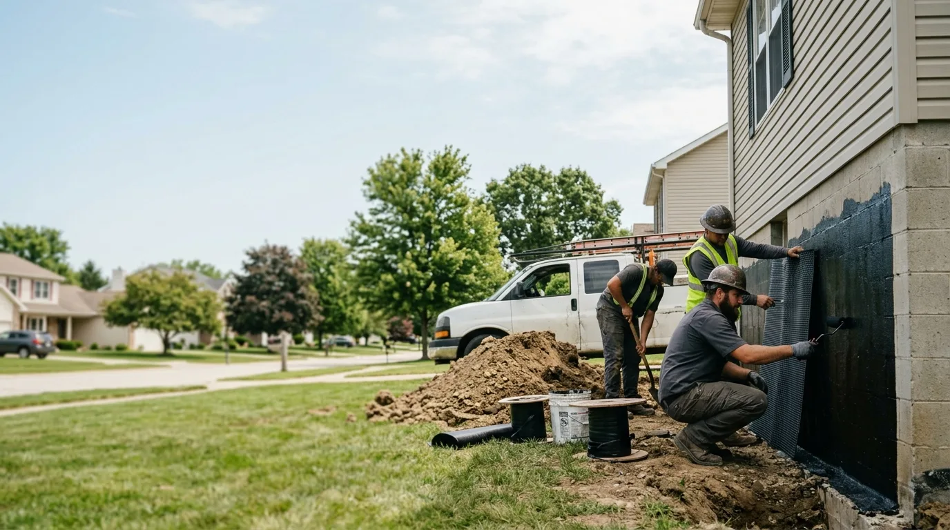 Basement Waterproofing in Lewistown, IL near me